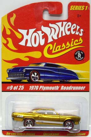 画像: 2005 CLASSICS SERIES 1 【1970 PLYMOUTH ROADRUNNER】　SPEC.GOLD/RL