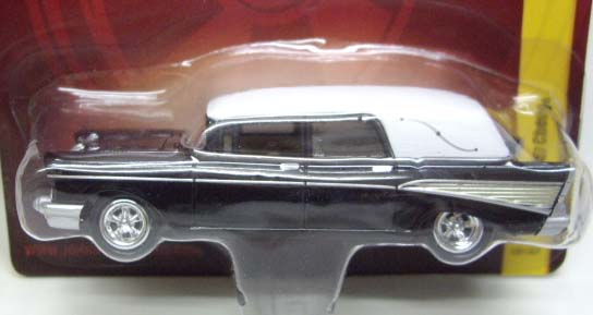 画像: FOREVER 64 R17 【1957 CHEVY (HEARSE)】 BLACK-WHITE