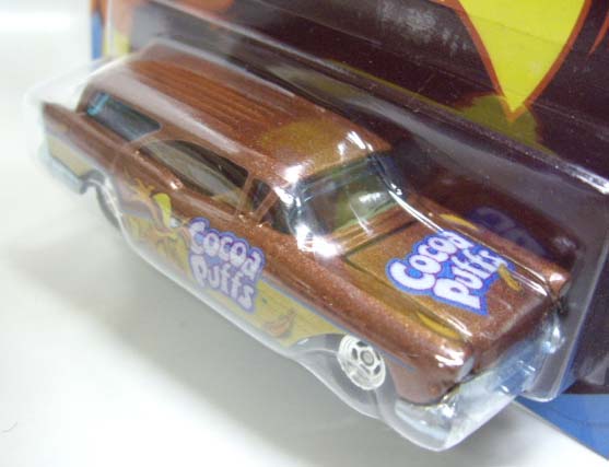 画像: 2011 NOSTALGIC BRANDS - GENERAL MILLS 【'57 BUICK】　MET.BROWN/RR (COCOA PUFFS)