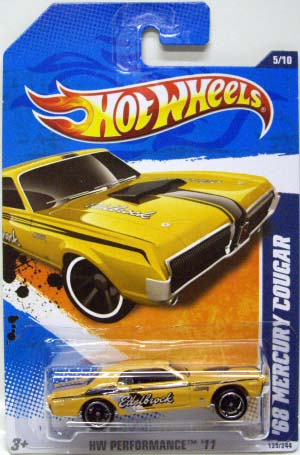 画像: 【'68 MERCURY COUGAR】　YELLOW/O5 (K-MART EXCLUSIVE COLOR)