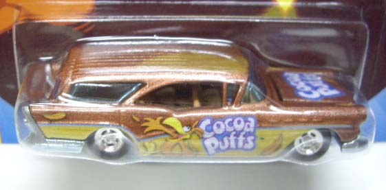 画像: 2011 NOSTALGIC BRANDS - GENERAL MILLS 【'57 BUICK】　MET.BROWN/RR (COCOA PUFFS)