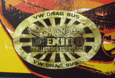 画像: 2009 MEXICO CONVENTION 【VW DRAG BUS】  GOLD/RL (with STICKER)