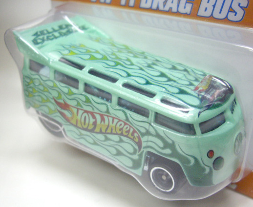 画像: 2011 MEXICO CONVENTION 【VW DRAG BUS / VW T1 DRAG BUS】  BLACK/MINT GREEN/RR (50セット限定）CODE3(VENDORS EXCLUSIVE)