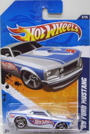 画像: 【'69 FORD MUSTANG】　WHITE/PR5  (WALMART EXCLUSIVE COLOR)