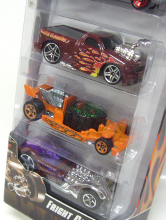 画像: 2007 FRIGHT CARS 5-PACK  【'58 Thunderbird /'57 Plymouth Fury /Ford Lightning /Hot Tub /Low Carbs】　