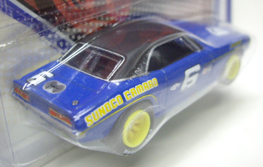 画像: 2011 VINTAGE RACING 【MARC DONOHUE'S '69 SUNOCO CAMARO】 BLUE/RR