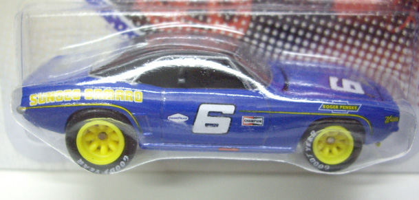 画像: 2011 VINTAGE RACING 【MARC DONOHUE'S '69 SUNOCO CAMARO】 BLUE/RR