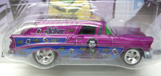 画像: 2011 NOSTALGIC BRANDS - DC COMICS 【'56 CHEVY NOMAD】　MAGENTA/RR (THE JOKER)