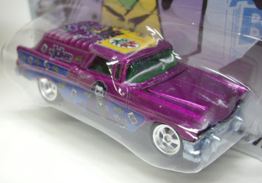 画像: 2011 NOSTALGIC BRANDS - DC COMICS 【'56 CHEVY NOMAD】　MAGENTA/RR (THE JOKER)