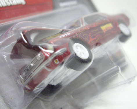 画像: JOHNNY LIGHTNING 2.0  R9 【1966 FORD MUSTANG】 MET.RED/RR (WHITE LIGHTNING)