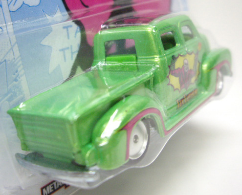 画像: 2011 NOSTALGIC BRANDS - DC COMICS 【'50s CHEVY TRUCK】　MET.GREEN/RR (LEX LUTHOR)