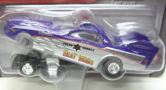 画像: JOHNNY LIGHTNING 2.0  R9 【FIREBIRD FUNNY CAR】 MTFL.BLUE-SILVER/RR (BEAT THE HEAT)