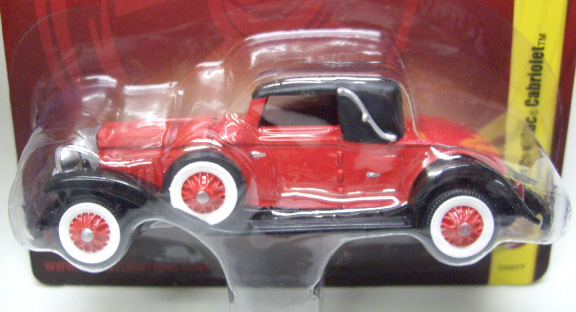 画像: FOREVER 64 R18 【1931 CADILLAC CABRIOLET】 RED-BLACK/RR