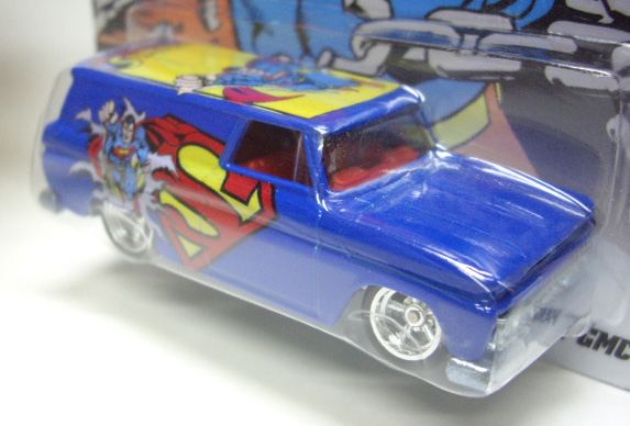 画像: 2011 NOSTALGIC BRANDS - DC COMICS 【'64 GMC PANEL】　BLUE/RR (SUPERMAN)