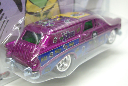 画像: 2011 NOSTALGIC BRANDS - DC COMICS 【'56 CHEVY NOMAD】　MAGENTA/RR (THE JOKER)