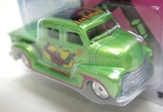 画像: 2011 NOSTALGIC BRANDS - DC COMICS 【'50s CHEVY TRUCK】　MET.GREEN/RR (LEX LUTHOR)