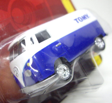 画像: FOREVER 64 R18 【1965 VW TRANSPORTER】 BLUE-WHITE (TOMY TAMPO)