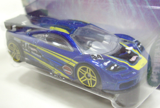 画像: 2011 WALMART EXCLUSIVE "CARS OF THE DECADES" 【McLAREN F1 GTR】 BLUE/PR5