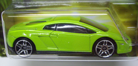 画像: 2011 WALMART EXCLUSIVE HOLIDAY HOT RODS 【LAMBORGHINI GALLARDO LP560-4】　LT.GREEN/PR5