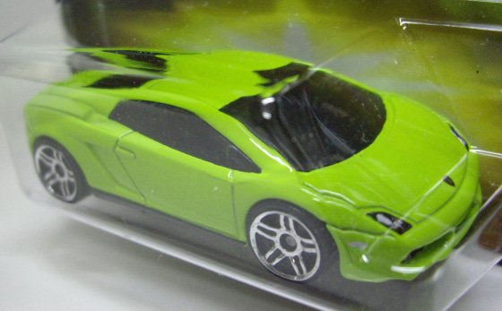 画像: 2011 WALMART EXCLUSIVE HOLIDAY HOT RODS 【LAMBORGHINI GALLARDO LP560-4】　LT.GREEN/PR5