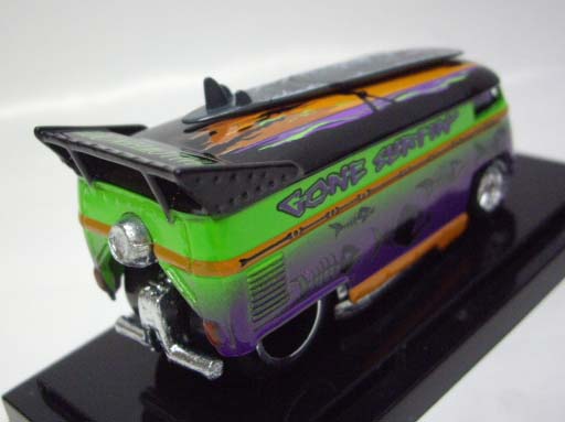 画像: 2011 LIBERTY PROMOTIONS  【HALLOWEEN 2011 GONE SURFIN' VW DRAG BUS】 BLACK-GREEN-PURPLE/GOOD YEAR 6SP