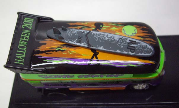 画像: 2011 LIBERTY PROMOTIONS  【HALLOWEEN 2011 GONE SURFIN' VW DRAG BUS】 BLACK-GREEN-PURPLE/GOOD YEAR 6SP