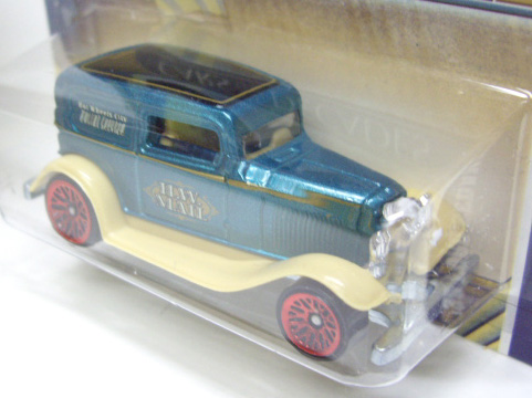 画像: 2011 WALMART EXCLUSIVE "CARS OF THE DECADES" 【'32 FORD SEDAN DELIVERY】 MET.AQUA/LACE