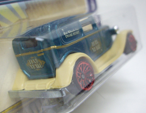 画像: 2011 WALMART EXCLUSIVE "CARS OF THE DECADES" 【'32 FORD SEDAN DELIVERY】 MET.AQUA/LACE