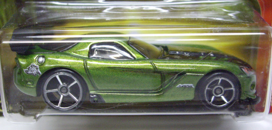 画像: 2011 WALMART EXCLUSIVE HOLIDAY HOT RODS 【DODGE VIPER SRT10 ACR】　MET.DK.GREEN/O5