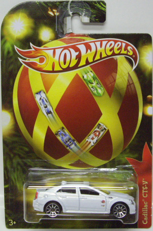 画像: 2011 WALMART EXCLUSIVE HOLIDAY HOT RODS 【CADILLAC CTS-V】　WHITE/10SP