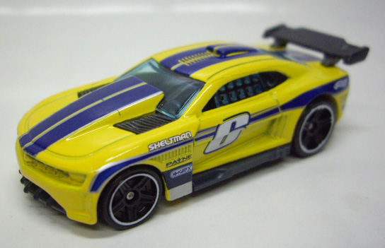 画像: 2011 WALMART EXCLUSIVE MYSTERY MODELS 【2011 CUSTOM CAMARO】　YELLOW/PR5 (未開封品)