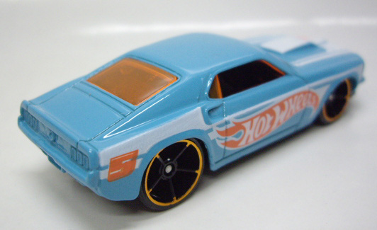 画像: 2011 WALMART EXCLUSIVE MYSTERY MODELS 【'69 FORD MUSTANG】　CANDY BLUE/O5 (開封品)