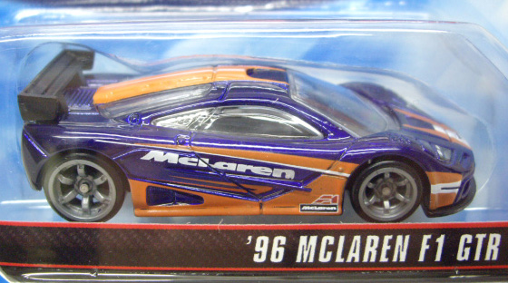 画像: SPEED MACHINES 【'96 McLAREN F1 GTR】　BLUE-ORANGE/A6
