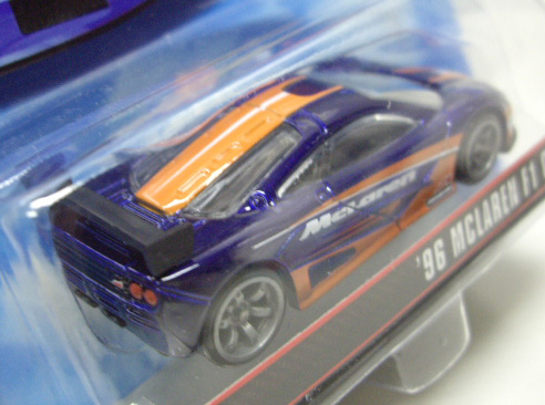 画像: SPEED MACHINES 【'96 McLAREN F1 GTR】　BLUE-ORANGE/A6