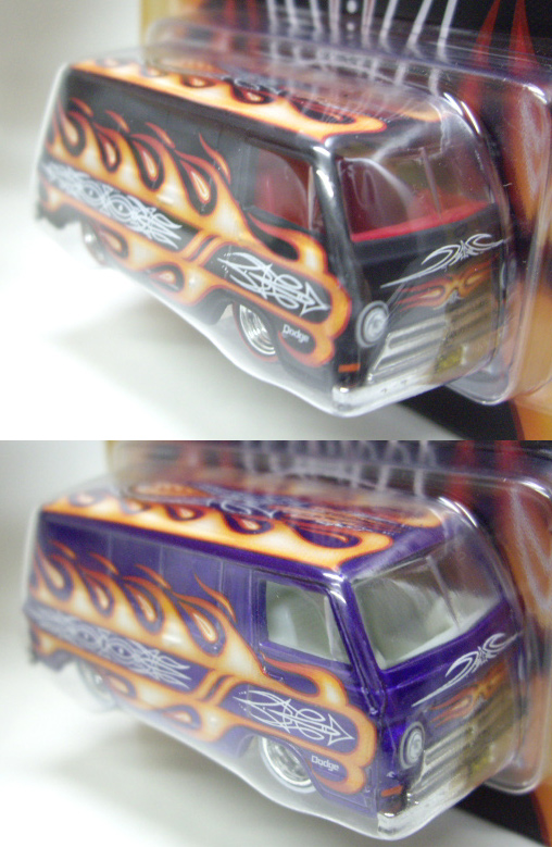 画像: 2011 HW COLLECTORS CONVENTION JAPAN 【'66 DODGE A100　2台セット】 FLAT BLACK(1500台限定）/PURPLE(シークレット・500台限定）/RR (入荷済み）