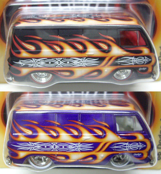 画像: 2011 HW COLLECTORS CONVENTION JAPAN 【'66 DODGE A100　2台セット】 FLAT BLACK(1500台限定）/PURPLE(シークレット・500台限定）/RR (入荷済み）