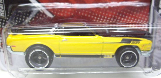 画像: 2011 GARAGE 【'70 FORD MUSTANG MACH 1】　YELLOW-BLACK/RR 