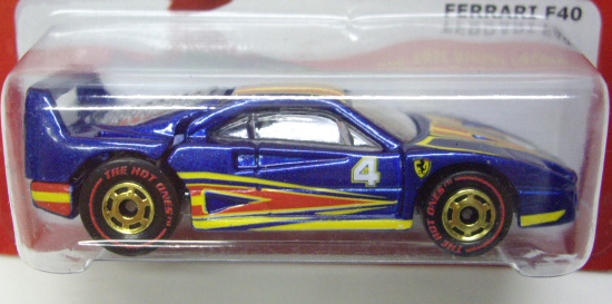 画像: 2011 THE HOT ONES 【FERRARI F40】 BLUE/HOT ONES RL (CHASE)