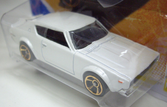 画像: インターナショナル・ショートカード　【NISSAN SKYLINE H/T 2000GT-R(ケンメリ）】　WHITE/MC5