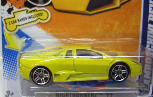 画像: 2 CAR BANDS INCLUDED! 【LAMBORGHINI REVENTON】　YELLOW/PR5 (TARGET EXCLUSIVE)