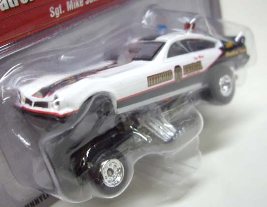 画像: JOHNNY LIGHTNING 2.0  R10 【ILLONOIS PATROL FUNNY CAR (SGT.MIKE JOHNSTONE)】 WHITE/RR