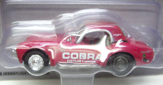 画像: JOHNNY LIGHTNING 2.0  R11 【"BRUCE LARSON" 1963 SHELBY COBRA DRAGONSNAKE】 DK.PINK/RR