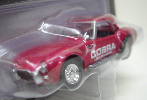 画像: JOHNNY LIGHTNING 2.0  R11 【"BRUCE LARSON" 1963 SHELBY COBRA DRAGONSNAKE】 DK.PINK/RR