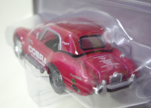 画像: JOHNNY LIGHTNING 2.0  R11 【"BRUCE LARSON" 1963 SHELBY COBRA DRAGONSNAKE】 DK.PINK/RR