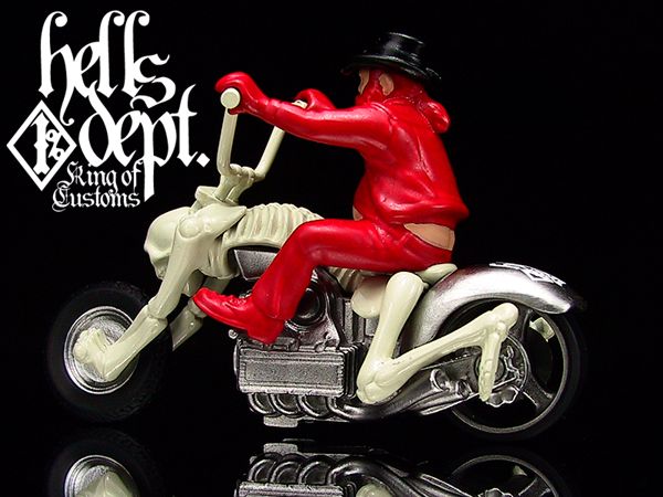 画像: PRE-ORDER HELLS DEPT 2012 【BONE SHAKER AFTER 40 YEAR (完成品）】  RED　（送料サービス適用外） (入荷日未定）