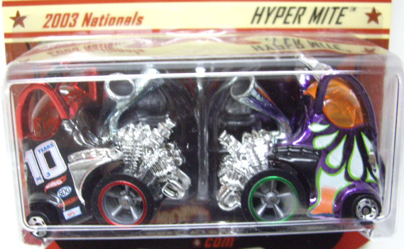 画像: 2003 NATIONALS 【HYPER MITE】　BLACK/PURPLE/COMO (DINNER CAR) with STICKER