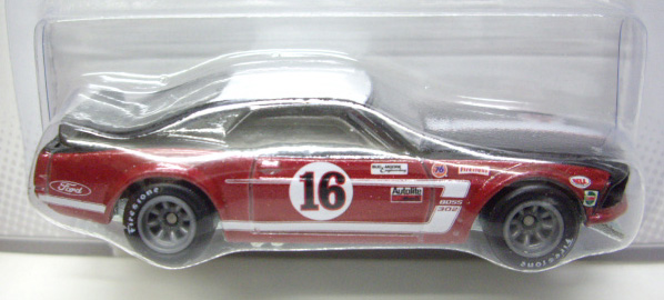 画像: 2012 HW RACING 【'69 FORD MUSTANG BOSS 302】 DK.RED-BLACK/RR