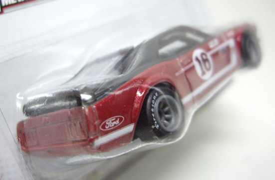 画像: 2012 HW RACING 【'69 FORD MUSTANG BOSS 302】 DK.RED-BLACK/RR