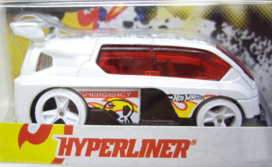 画像: TEAM HOT WHEELS 【HYPERLINER】　WHITE/WHITE HSW