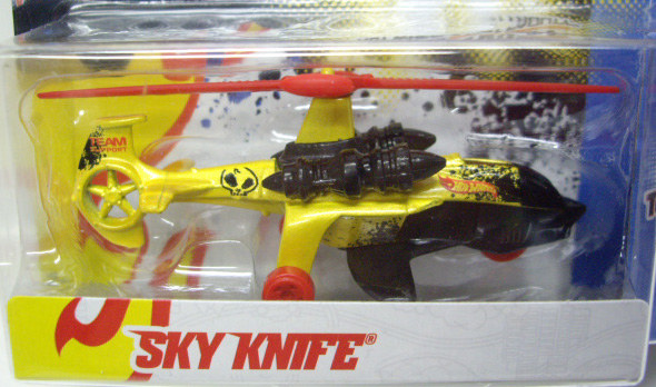 画像: TEAM HOT WHEELS 【SKY KNIFE】　YELLOW/RED 5SP